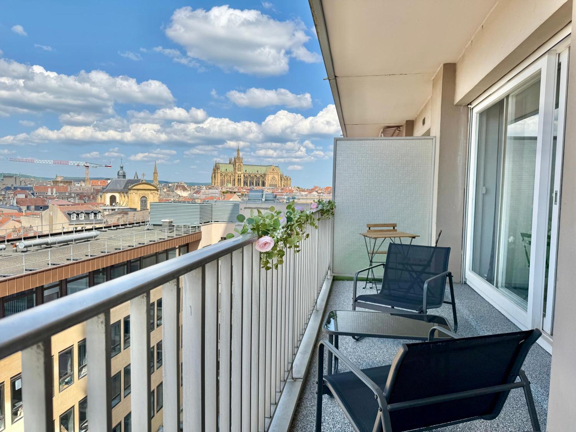 La Terrasse Du Coislin Lägenhet Metz Exteriör bild
